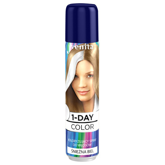 VENITA 1-DAY COLOR თმის საღებავი თეთრი - 50 ml.